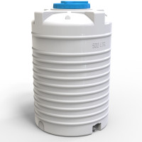 Ємність вертикальна 500 л біла